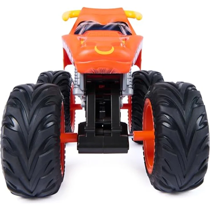 Nobrand Monster Jam 1:18 Rev 'N Roar El Toro Loco, ferngesteuertes Spielzeugauto mit Allradantrieb und ikonischem Sound – Bild 4