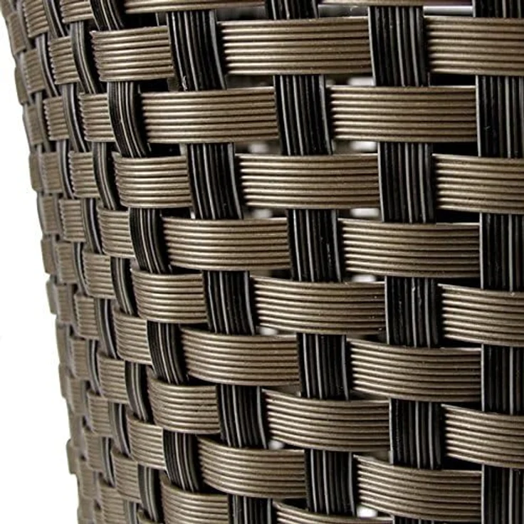 KLICKfix Farradtasche Structura Korb Bronze Lenkerkorb, 25 x 34 x 27 cm – Bild 2