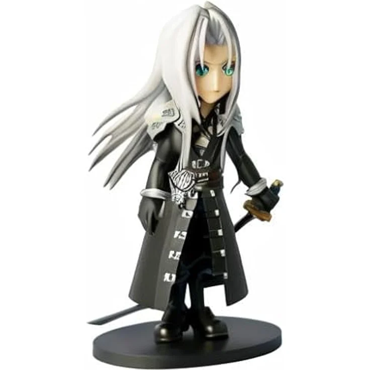 Square-Enix Final Fantasy VII Remake Adorable Arts Statue Sephiroth, 13 cm, detailreiche Sammelfigur in Fensterbox – Bild 5