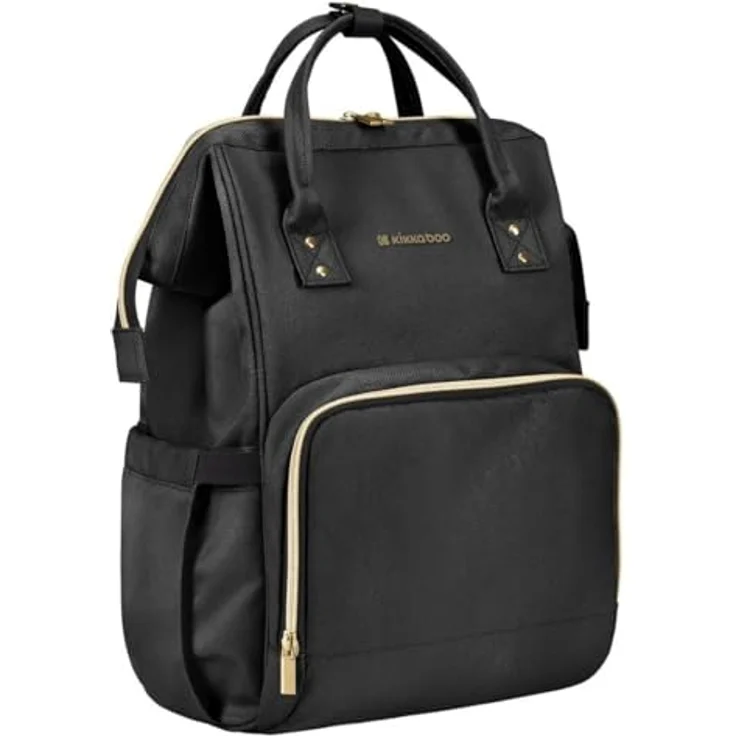 Kikkaboo Wickeltasche Siena, Rucksack mit Wickelunterlage, wasserabweisender Tasche und einstellbarer Grifflänge – Bild 3