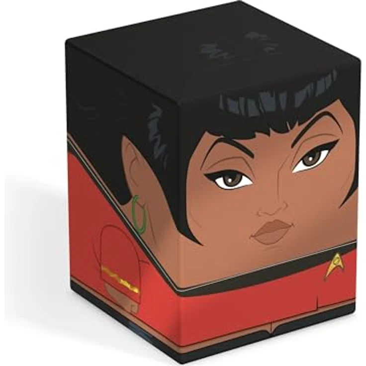 Ultimate Guard Squaroes Squaroe Star Trek: The Original Series ST012 - Uhura, Deckbox für bis zu 100 Sammelkarten, offizielles Lizenzprodukt – Bild 1