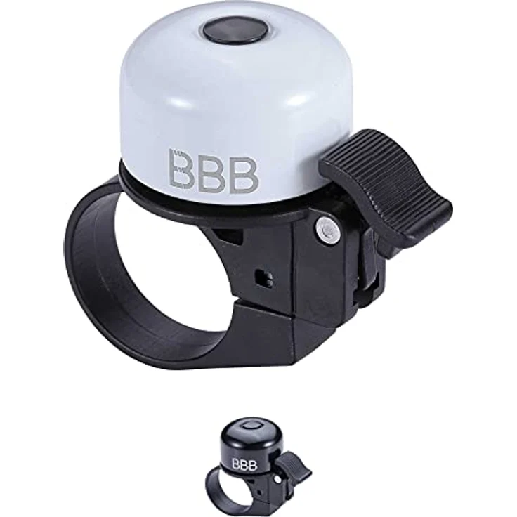 BBB CyclingLoud&Clear Fahrradklinge|Langlebige und leichte Glocke|Schraubklemmmechanismus passend für 31,8 mm, 25,4 mm und 22,2 mm – Bild 1