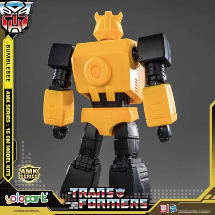Yolopark Transformers Generation One AMK Series Plastic Model Kit Bumblebee, 16 cm, voll beweglich – Bild 4