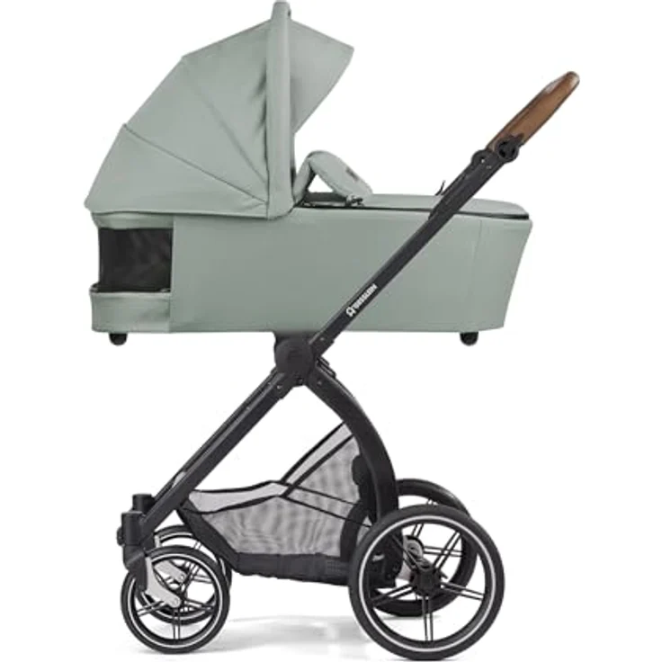 Gesslein FX4 Swing 2in1 Kinderwagen-Set, inkl. Babywanne Panorama Lyx, ergonomische Liegeposition und UV-Schutz – Bild 5