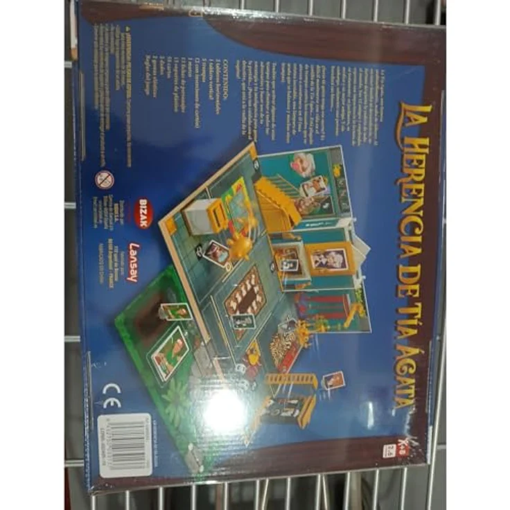 Bizak La Herencia de Tía Ágata, Strategisches Brettspiel für 2-6 Spieler, Multicolor, Talla unica, zweisprachige Anleitung (Spanisch/Englisch) – Bild 2
