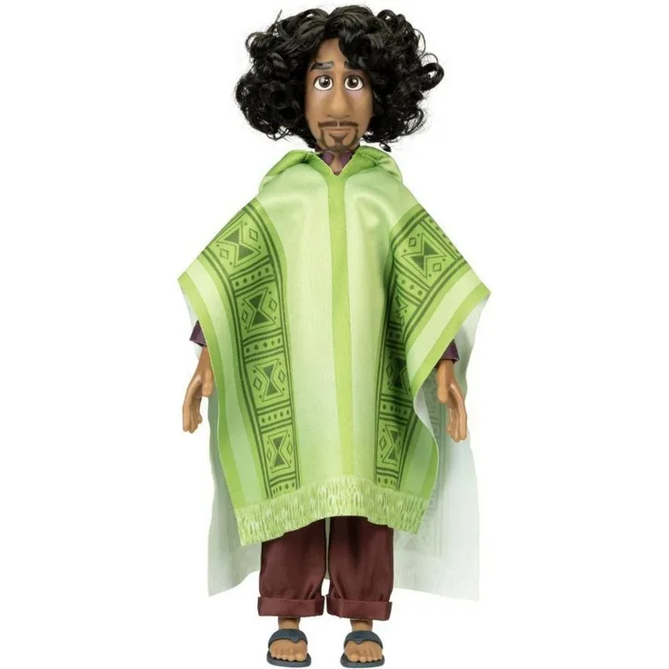 Jakks Pacific Anziehpuppe Disney Encanto Bruno Madrigal Modepuppe mit authentischem Film-Outfit, 27,9 cm groß