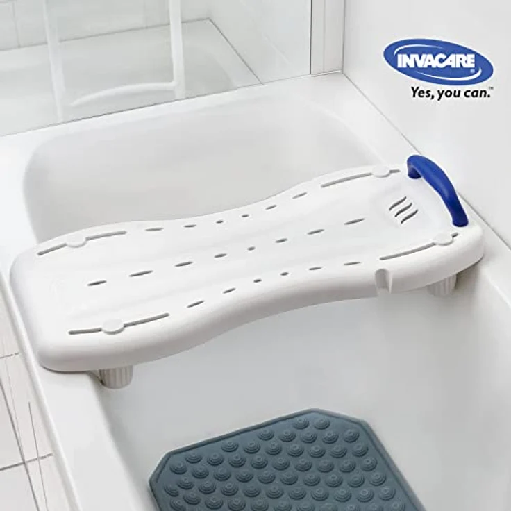 Invacare Badewannenbrett Invacare Marina H112, Badewannenbrett mit Verstellbereich, hoher Belastbarkeit (150kg) und weißem Design – Bild 4