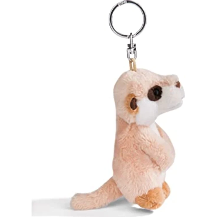 NICI 47871 Schlüsselanhänger Erdmännchen Green 10cm, braun, 10 cm – Bild 2