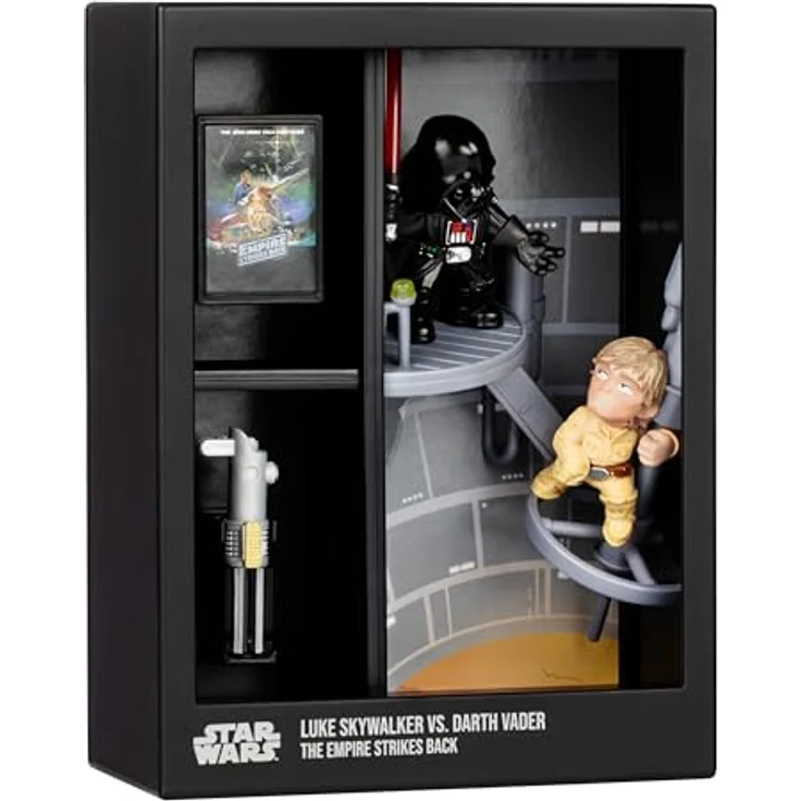 Fandrop SW04-Star Wars: Das Imperium schlägt zurück, episches Diorama mit Artefakten und Szenenmarker, 4 zum Sammeln – Bild 5