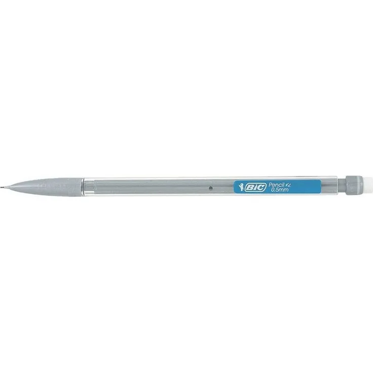 BIC Druckbleistift BIC Matic, 0,5 mm mit Radiertip, Taschenclip und 3 Ersatzminen