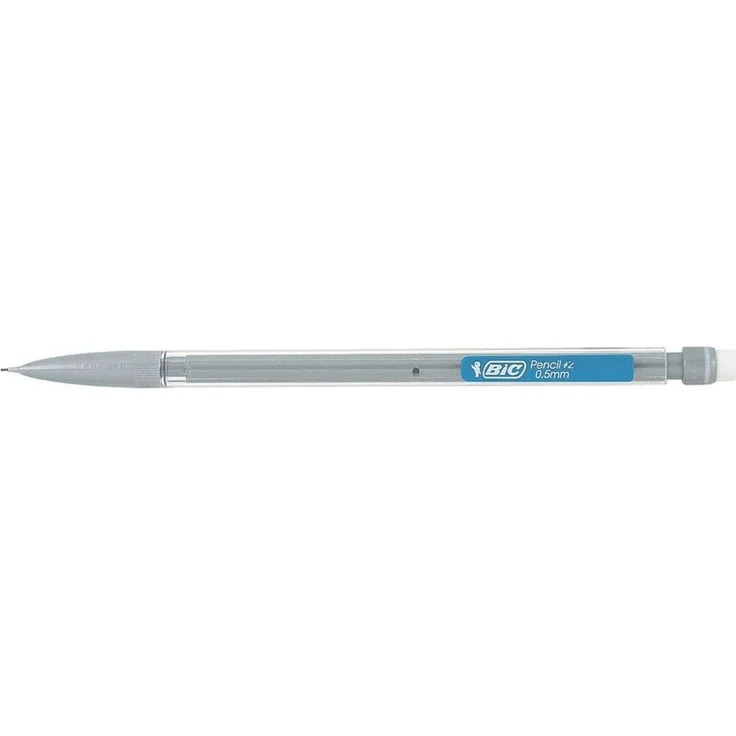 BIC Druckbleistift BIC Matic, 0,5 mm mit Radiertip, Taschenclip und 3 Ersatzminen