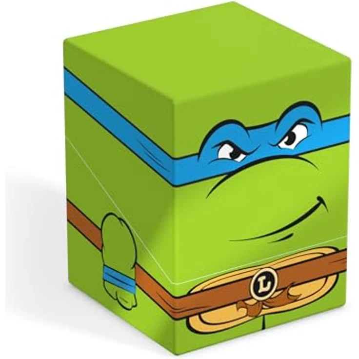 Ultimate Guard Squaroes - Squaroe Teenage Mutant Ninja Turtles™ 006 - Leonardo, Sammelkarten Zubehör für bis zu 100 Karten – Bild 1