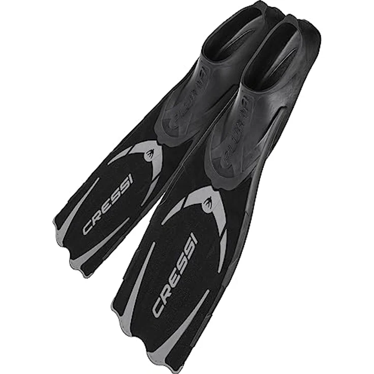 Cressi Pluma / Pluma Bag - Premium Flossen Set, Schwarz/Silber - Schnorchel Set, 41/42 – Bild 2