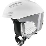 uvex ultra pro - Skihelm für Damen und Herren - individuelle Größenanpassung - Magnetverschluss - white/grey - 51-55 cm