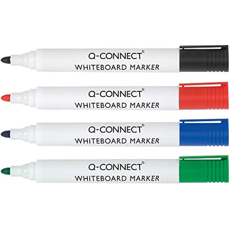 Generic Whiteboardmarker, 1,5-3mm, 4er Set in sortierten Farben