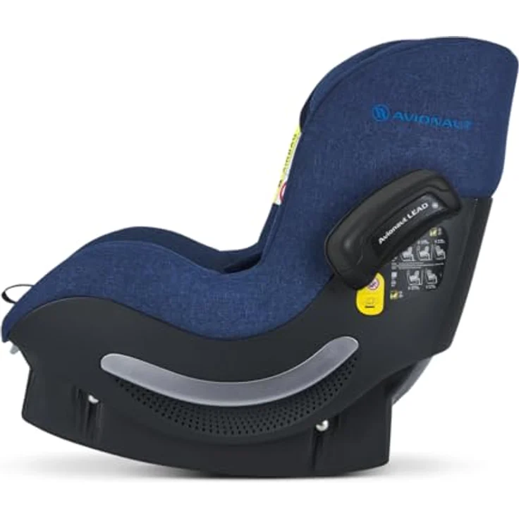 Avionaut AeroFIX AirFlow Reboard Kindersitz mit Air-Flow Polsterung und Seitenaufprallschutz, Navy (0-18 kg) – Bild 3