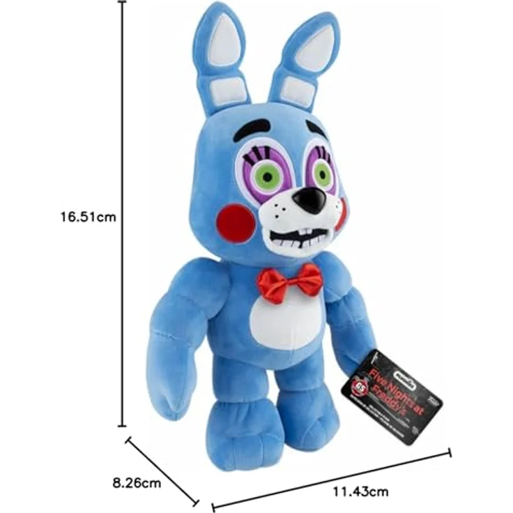Funko Plüsch: Five Nights at Freddy's (FNAF) - Bonnie (CL 16") - Offizielle Merchandise - Kuscheltier für Kinder & Erwachsene - Filmfans – Bild 3