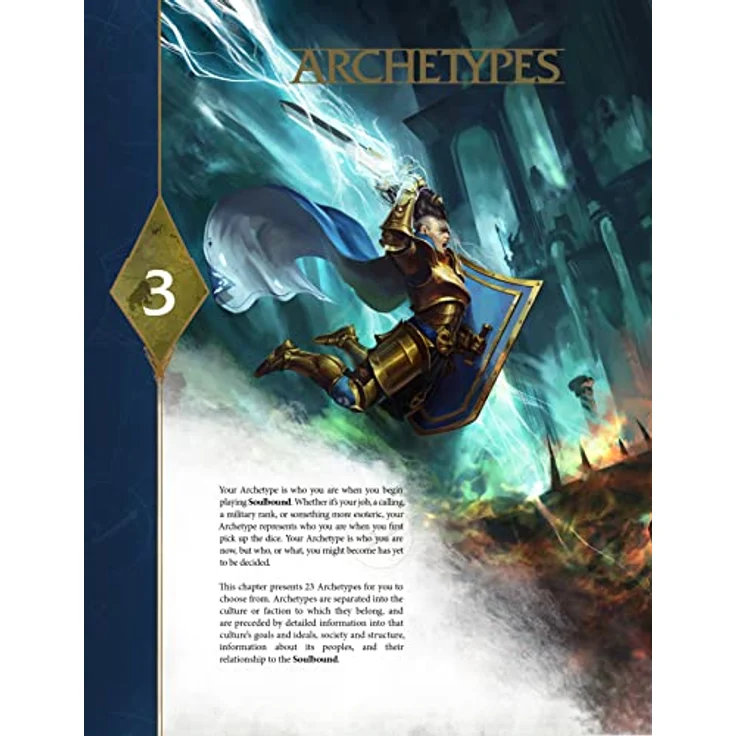 Cubicle 7 Warhammer Age of Sigmar Soulbound RPG, mehrfarbiges Brettspiel – Bild 3