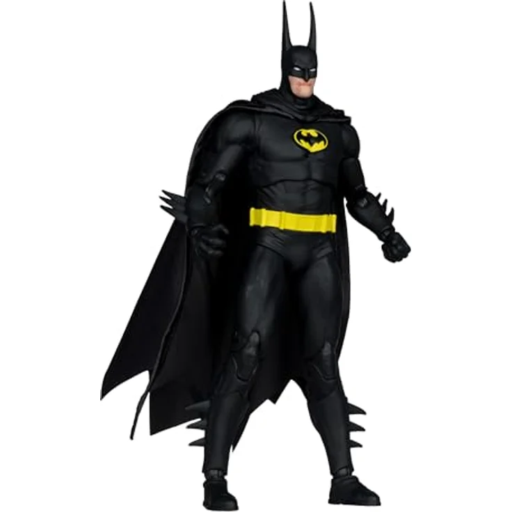 McFarlane DC Multiverse Actionfigur Batman (Troika), 20 cm mit Batarang und Display-Basis, ultrabeweglich mit 22 Artikulationspunkten – Bild 1