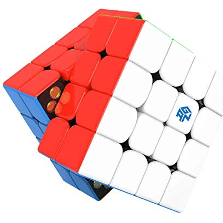 GAN 460 M Speedcube, 4x4 magnetischer Meister Würfel Gans 460M Puzzle Spielzeug(Stickerlos) – Bild 3