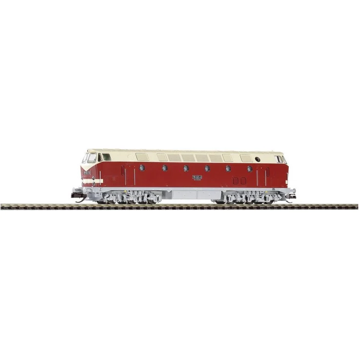 Piko TT Diesellokomotive Piko TT 47350 TT Diesellok BR 119 der DR, Ep. IV, PluX22-Digitalschnittstelle, weiß/rot-Licht