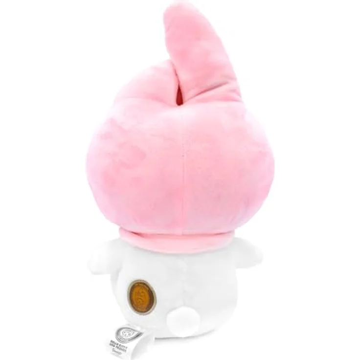 Joy Toy Sanrio My Melody Eco-Plüsch, Weiß-Pink, weicher Plüsch aus recyceltem Material, nachhaltig und umweltfreundlich, inkl. Kartontäschchen – Bild 4
