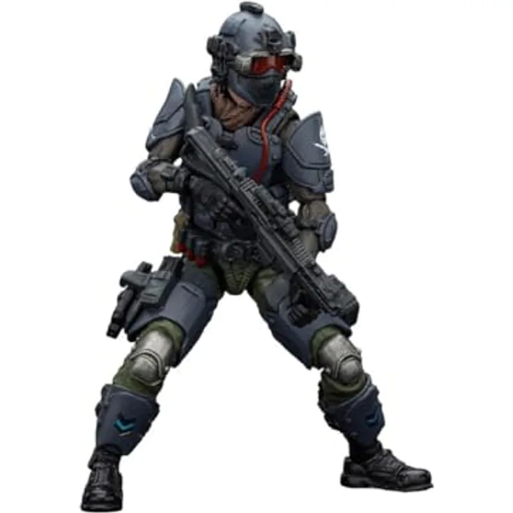 JOYTOY Dark Source Stellar Scarer Ghost Mangan Figur, 1/18 Militär Soldat mit dunklem Fantasy-Design