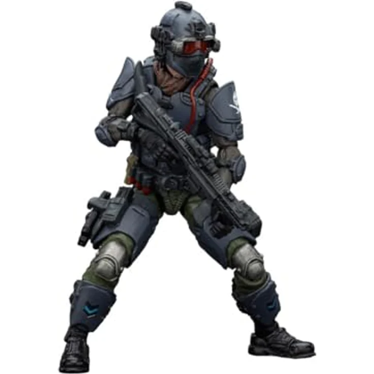 JOYTOY Dark Source Stellar Scarer Ghost Mangan Figur, 1/18 Militär Soldat mit dunklem Fantasy-Design – Bild 1