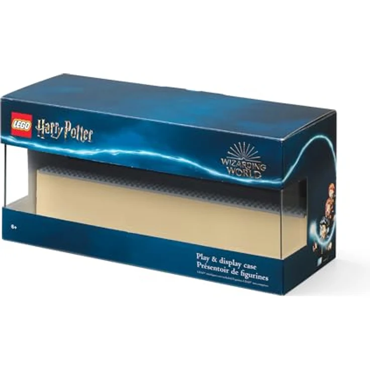 Room Copenhagen Lego Spiel- & Vitrine mit grauen Grundplatten - Aufbewahrungs- und Ausstellungslösung für Lego Sets und Minifiguren, Lego Box, Heimdekoration, Harry Potter Hogwarts – Bild 3
