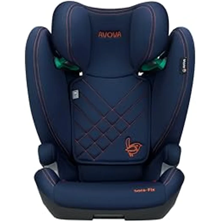 Avova Sora-Fix i-Size, Kindersitz ab 3,5 Jahre bis 12 Jahre (100 cm - 150 cm), mit Isofix, 5,5 kg, River Blue – Bild 3
