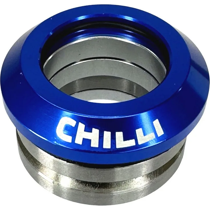 Chilli Pro Scooter Stuntscooter Chilli Pro Stunt-Scooter BMX Standard Tall Intergrated 1-1/8" Headset, Blau, Full Integrated 1-1/8" Steuersatz