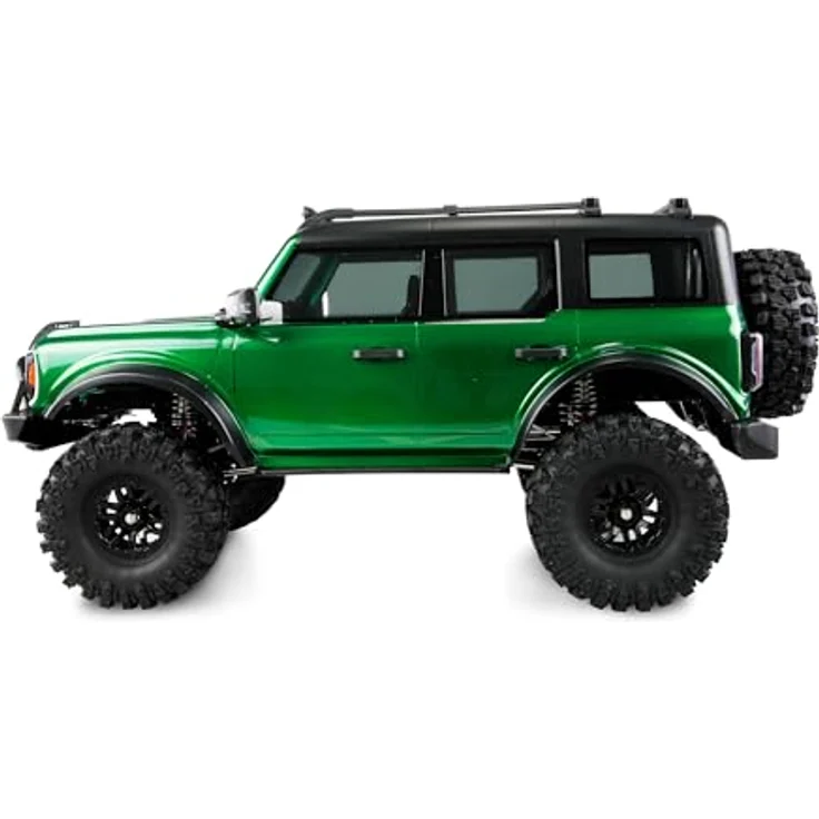 Amewi AMXRock Caballo Crawler 4WD 1:10 ARTR grün-metallic, Ferngesteuertes Auto mit Portalachsen und 2-Gang-Getriebe – Bild 2