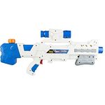 Idena 40425 - Idena Wasserblaster "Giant-Splash", Wasserpistole für Kinder, mit Pumpfunktion, ca. 51 cm groß, weiß, ideal für den Urlaub, am Strand oder Pool