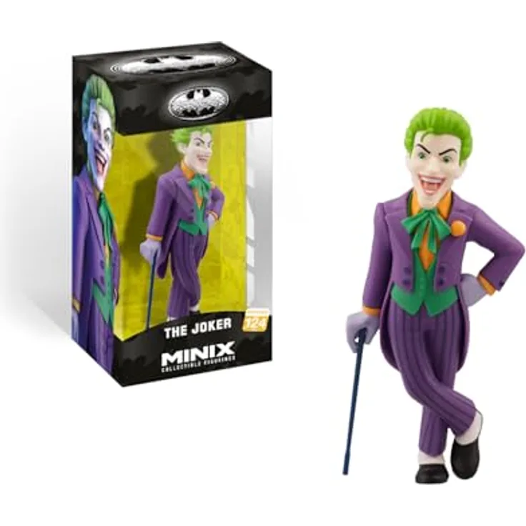 MINIX - DC Comics Joker - Sammelfigur 12 cm aus PVC in Ausstellungsbox