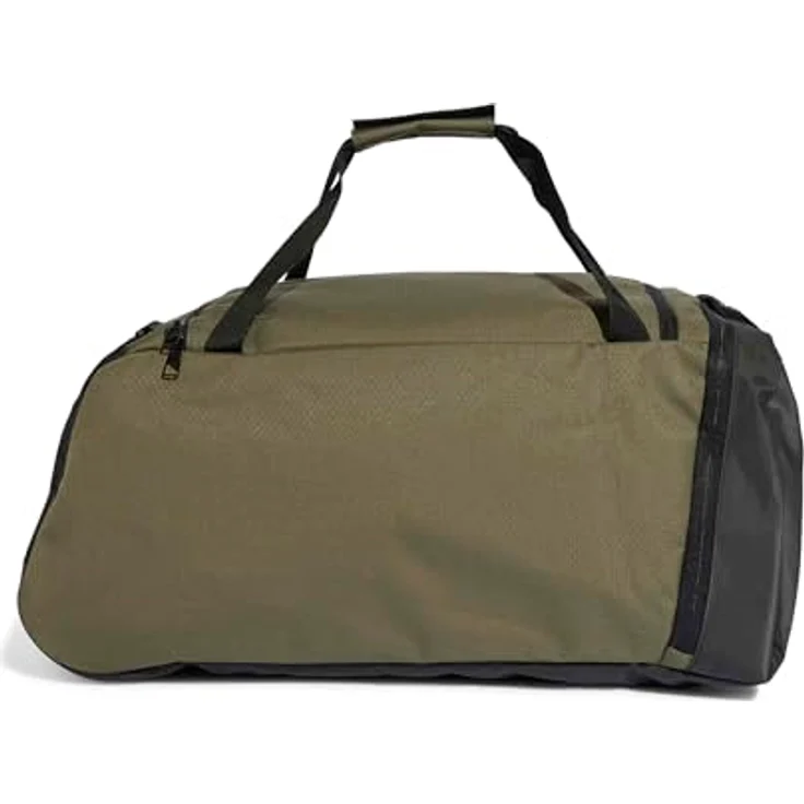 adidas Performance Sporttasche TR DUFFLE M, Kindersporttasche aus recycelten Materialien, schwarz – Bild 3