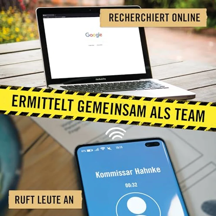 Hidden Games Tatort - Perfekter Plan - Realistisches Krimispiel für 1-6 Personen, multimediales Escape Room Erlebnis, ab 14 Jahren, 1,5 - 2,5 Stunden Spielzeit – Bild 5