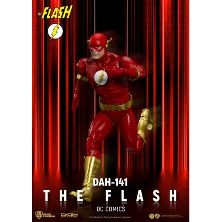 Beast Kingdom Toys DC Comics Actionfigur The Flash, 20 cm mit Austausch- und Zubehörteilen in bedruckter Box – Bild 4