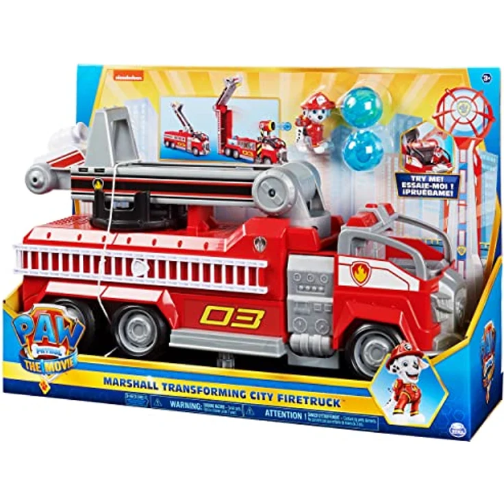 Spin Master - Paw Patrol - Deluxe Transformations-Feuerwehrwagen – Bild 10