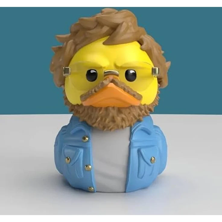 TUBBZ Mini: Jaws - Matt Hooper Cosplay-Gummiente Vinyl-Figur, 5 cm groß, in Mini-Badewanne mit Jaws-Logo – Bild 3