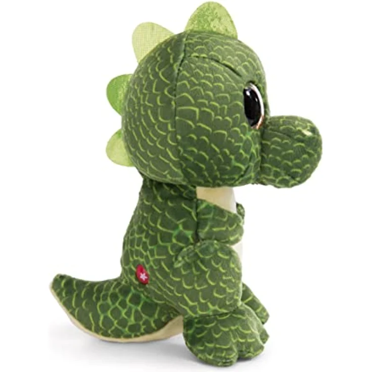 NICI 48922 Kuscheltier GLUBSCHIS Dino Tyrannosaurus Rex Xert 15cm grün schlenkernd-Stofftier aus weichem Plüsch, niedliches Plüschtier zum Kuscheln und Spielen, für Kinder & Erwachsene – Bild 2