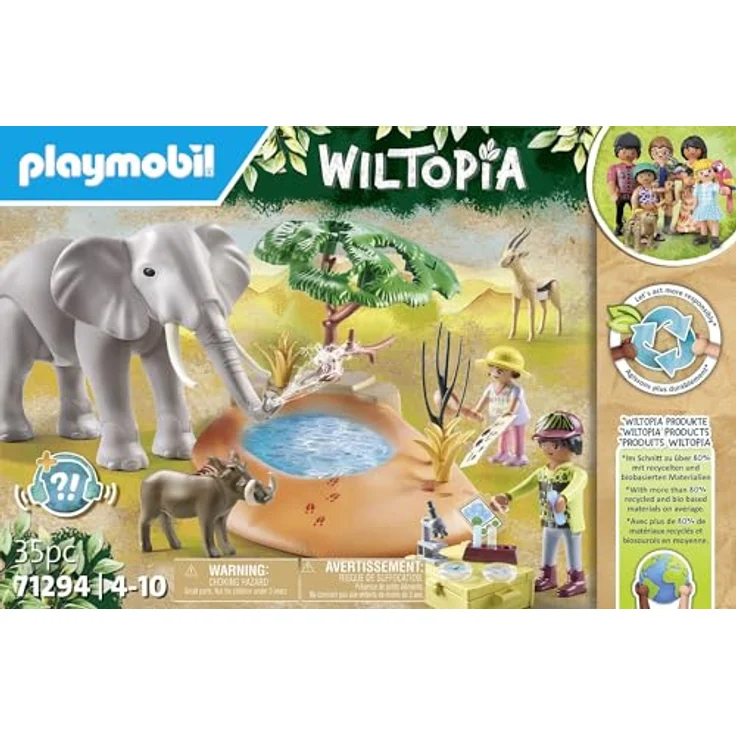 PLAYMOBIL Wiltopia - Spritztour zum Wasserloch – Bild 4