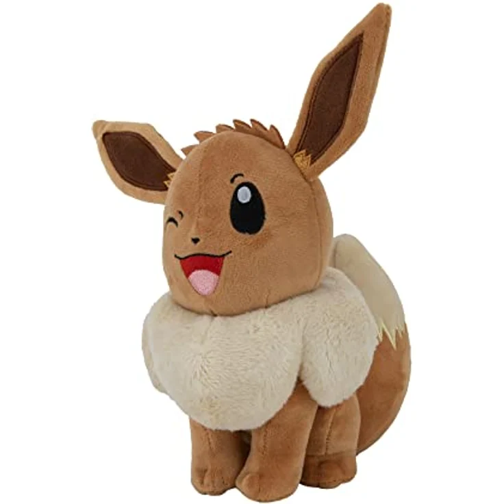 Pokémon PKW3079-20 cm Plüsch - Evoli, offizielles Plüsch – Bild 2