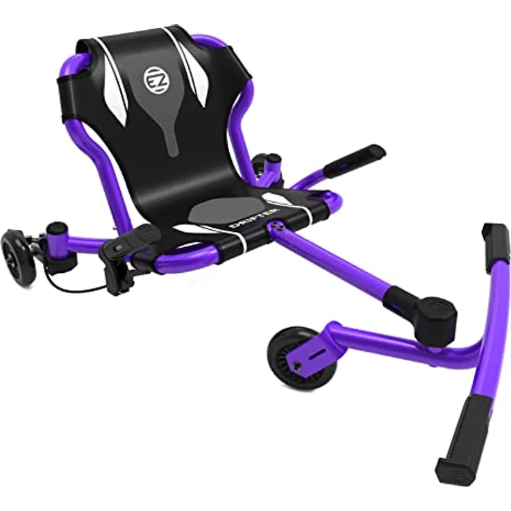 EzyRoller Drifter X Trike, Dreirad Drift Kinderfahrzeug für draußen, geeignet für 6 - 14 Jahre, lila