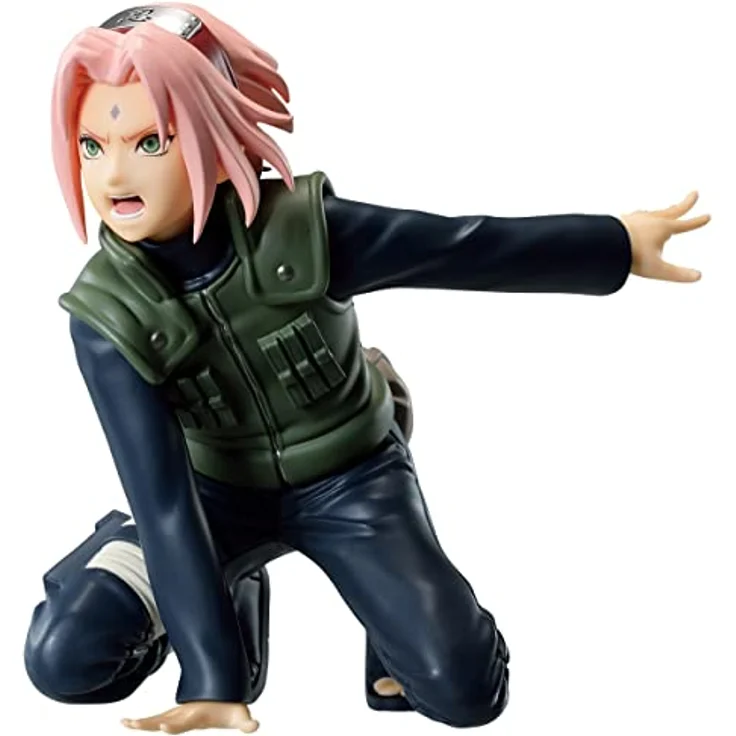 Banpresto NARUTO SHIPPUDEN - Haruno Sakura - PVC Sammelfigur, 9 cm, detailreiche Ausführung – Bild 5