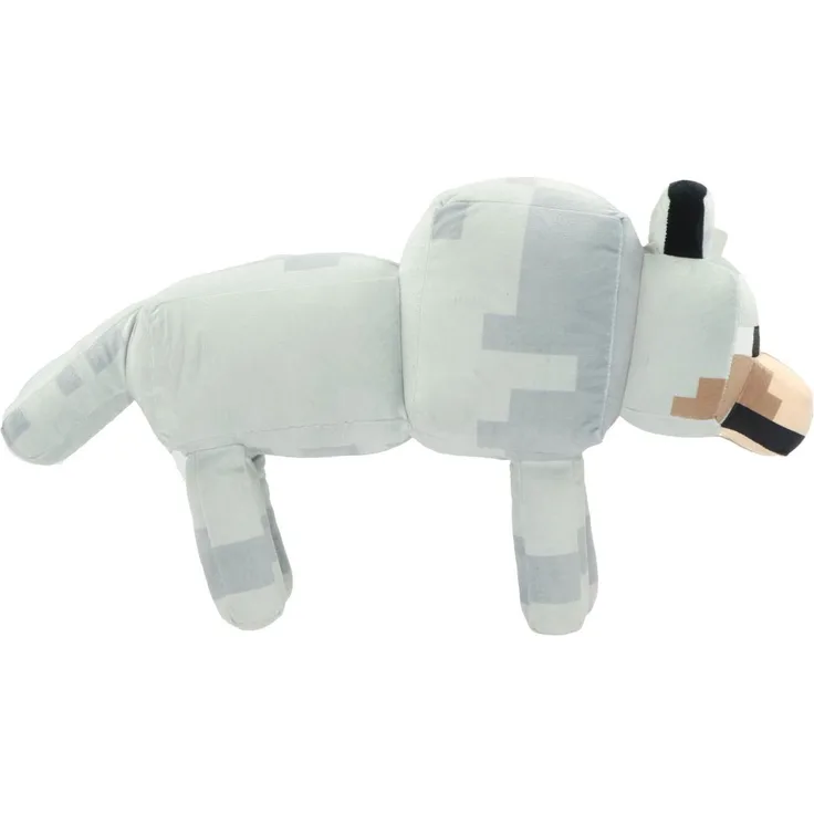 Ottosimon Minecraft Plüsch Wolf Kuscheltier, 44 cm groß, ideales Spielzeug für Fans