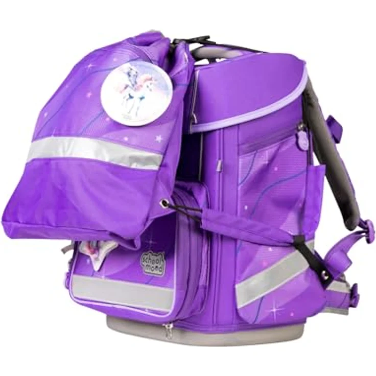 SCHOOL-MOOD® Schulranzen Champion Maxx Pro, Farbe Marie, ergonomisch und geräumig – Bild 8