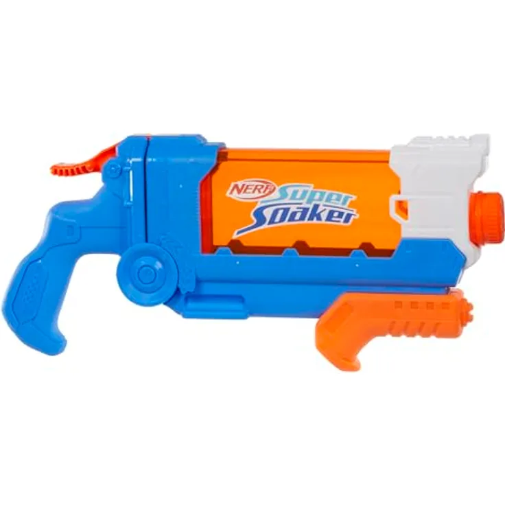 NERF Super Soaker Flip Fill Wasserblaster, 4 Spritz-Arten, schnelles Befüllen, 887 ml Tank, Wasserspielzeug