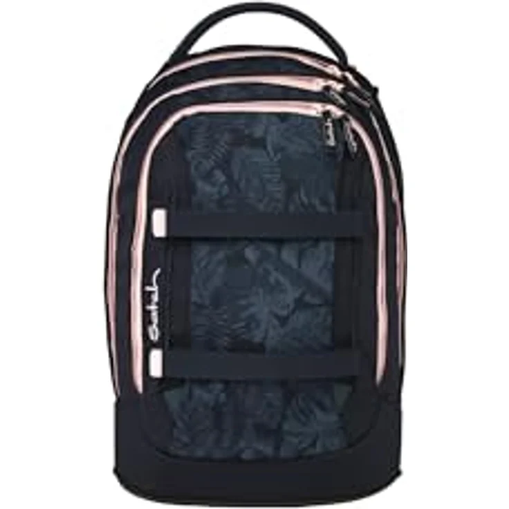 Satch Pack, ergonomischer Schulrucksack mit 30L Stauraum, Midnight Jungle - Blau – Bild 1