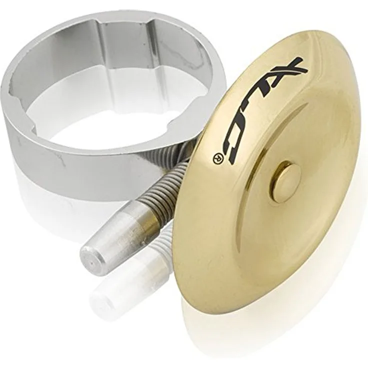 XLC Unisex – Erwachsene Miniglocke-2500702120 Miniglocke, Grau, 47 mm