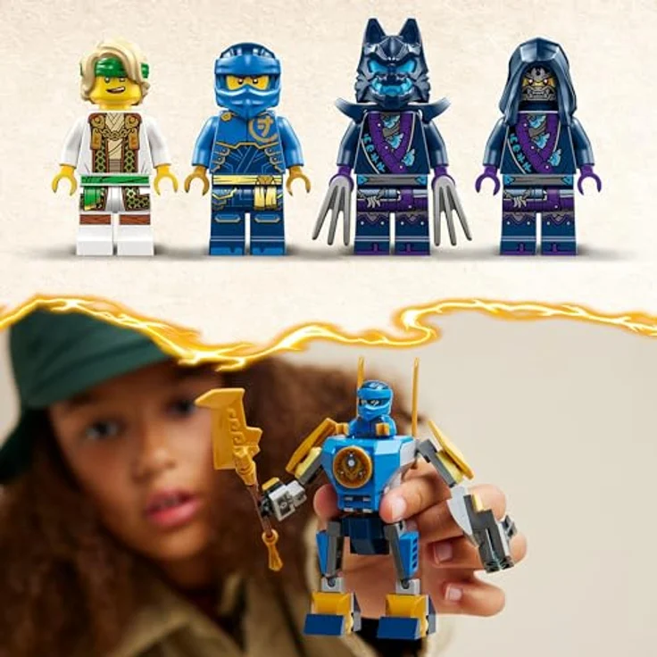 LEGO® Konstruktionsspielsteine Jays Battle Mech (71805), LEGO Ninjago, (78 St), Made in Europe – Bild 6
